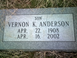 Vernon K Anderson 