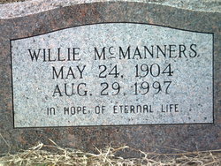 Willie R. McManners 