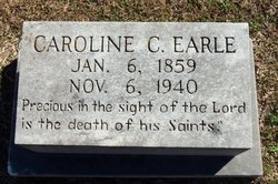 Caroline Cornelia “Carrie” Earle 
