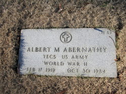 Albert Marcus Abernathy 