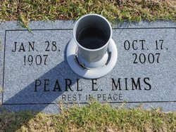 Pearl E <I>Gaines</I> Mims 