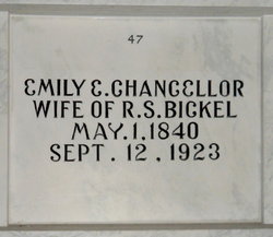 Emily Elizabeth <I>Chancellor</I> Bickel 