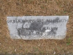 Dr Benjamin Lee Ashworth 