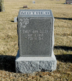 Emily Ann <I>Perkins</I> Allen 