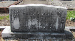 Miranda M Barden 