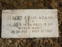 Albert Evan Adams 
