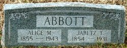 Jabetz T. Abbott 