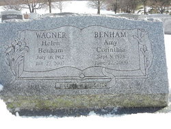 Helen May <I>Strevig</I> Benham-Wagner 