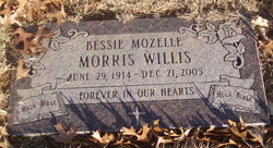Bessie Mozelle <I>Morris</I> Willis 