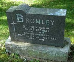 Mary Adelaide <I>Lascelles</I> Bromley 