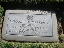Sgt Theodore Richard Carpenter 
