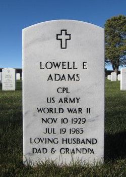 Lowell Elmer Adams 