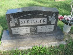 Mildred Opal <I>Wright</I> Springer 