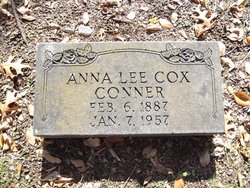 Anna Lee <I>Cox</I> Conner 