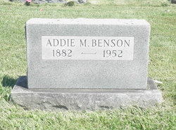 Addie M. <I>Breon</I> Benson 