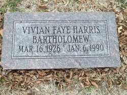Vivian Faye <I>Harris</I> Bartholomew 