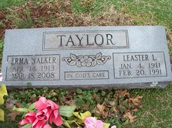 Erma <I>Walker</I> Taylor 