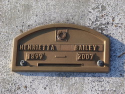 Henrietta <I>Bedford</I> Bailey 