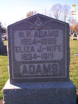 Eliza Jane <I>Lankford</I> Adams 