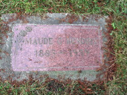 Maude C. <I>McCain</I> Hendrix 