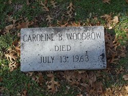 Caroline Beatrice <I>Mead</I> Woodrow 