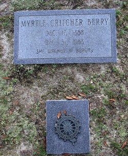 Myrtle <I>Critcher</I> Berry 