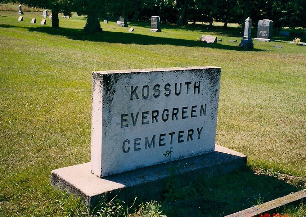 Kossuth Evergreen Cemetery