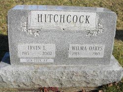 Wilma Mae <I>Oakes</I> Hitchcock 