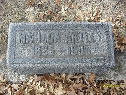 Mary Matilda Artley 