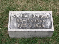 Sophia Jane <I>Lakin</I> Bargar 