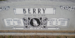 Myrtie D. <I>Jeffords</I> Berry 