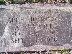 Arch Johnson Alexander 