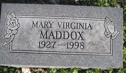 Mary Virginia Maddox 