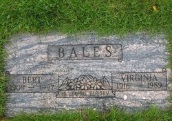 Virginia <I>Cummings</I> Bales 
