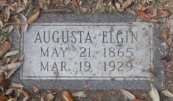 Augusta Emile <I>Powitzky</I> Elgin 