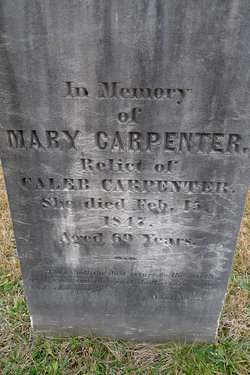 Mary <I>Clark</I> Carpenter 