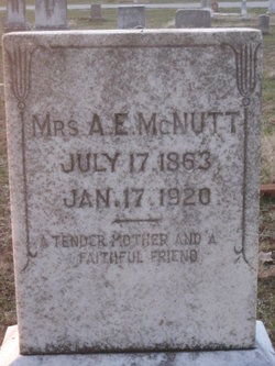 Mrs A E McNutt 