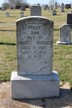 Mary A. “Polly” <I>Lovelace</I> Bridges 
