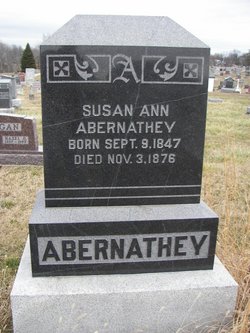 Susan Ann <I>Norval</I> Abernathey 