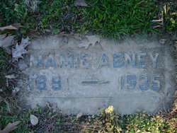 Mamie <I>Rann</I> Abney 