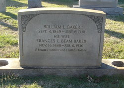 Frances L. <I>Beam</I> Baker 