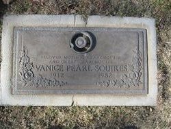 Vanice Pearl <I>Stoner</I> Squires 