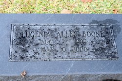 Eugenia <I>Allen</I> Boone 
