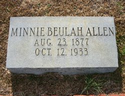 Minnie Beulah Allen 