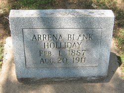 Arrena <I>Blank</I> Holliday 