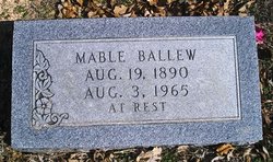 Mable Mae <I>Pike</I> Ballew 