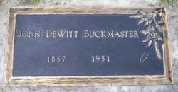 John DeWitt Buckmaster 
