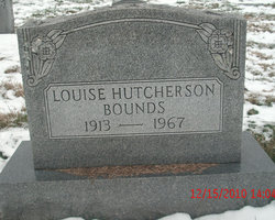 Dorothy Louise <I>Hutcherson</I> Bounds 