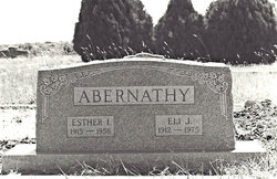 Esther Irene <I>Weed</I> Abernathy 