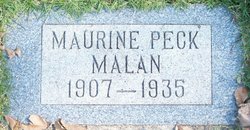 Maurine <I>Peck</I> Malan 